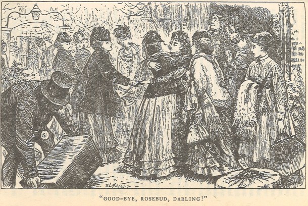 It may not just be her fellow classmates at the Nuns' House saying goodbye.